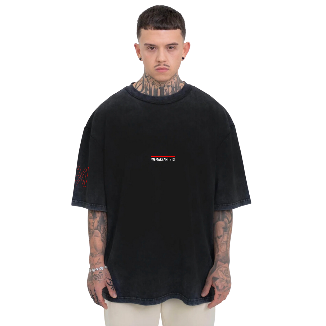 OVERSIZED WMA BLACK T-SHIRT